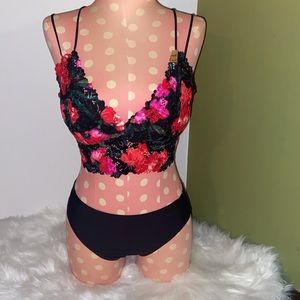 Victoria’s Secret PINK bralette XL and panty set M